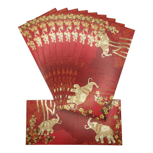 Envelopes Envelope Money holder Diwali Wedding Gift Card Pack of 10 Red