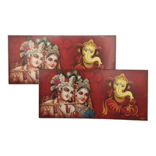 Load image into Gallery viewer, Envelopes Envelope Money holder Diwali Wedding Gift Card Pack of 10 Red