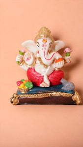 Ganesh Bhagwan Ganesha Statue Ganpati for Home Decor White