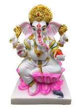 Load image into Gallery viewer, Ganesh Ganesha Ganpati Ganapati Hindu God Hindu God Ganesh fiber idol