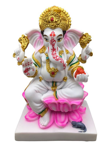 Ganesh Ganesha Ganpati Ganapati Hindu God Hindu God Ganesh fiber idol