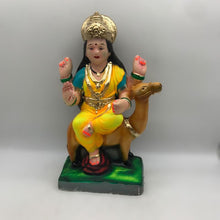 Load image into Gallery viewer, Ambe maa,Ambaji, Durga ma, Bengali Durga ma statue,idol,murti,mud idol Yellow