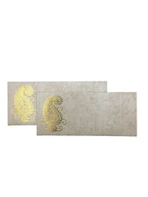 Load image into Gallery viewer, Envelopes Envelope Money holder Diwali Wedding Gift Card Pack of 10 White