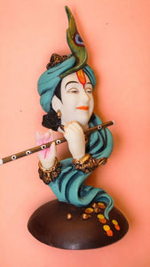 Lord Krishna,Bal gopal Statue,Home,Temple,Office decore (18.5cm x7cm x7cm) Black