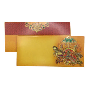 Envelopes Envelope Money holder Diwali Wedding Gift Card Pack of 10 Yellow