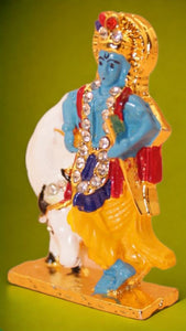 Lord Krishna,Bal gopal Statue,Home,Temple,Office decore(2cm x1.5cm x0.5cm)Blue