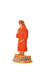 Sai Baba Statue Divine for Your Home/car Decor Gold