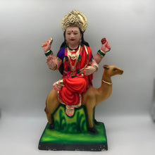 Load image into Gallery viewer, Ambe maa,Ambaji, Durga ma, Bengali Durga ma statue,idol,murti,mud idol Orange