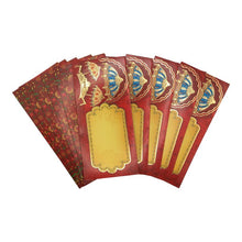 Load image into Gallery viewer, Envelopes Envelope Money holder Diwali Wedding Gift Card Pack of 10 Red yellow