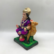 Load image into Gallery viewer, Ambe maa,Ambaji, Durga ma, Bengali Durga ma statue,idol,murti,mud idol Purple