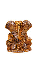 Load image into Gallery viewer, Ganesh Bhagwan Ganesha Statue Ganpati for Home Decor Gold