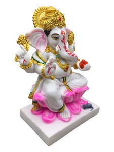 Ganesh Ganesha Ganpati Ganapati Hindu God Hindu God Ganesh fiber idol