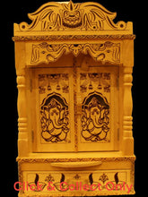 Load image into Gallery viewer, Wooden Temple,Mandir,Hand made temple,Office &amp; Home Temple Printed