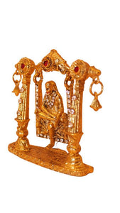 Sai Baba Statue Divine Decor for Your Home Indian Idol Gold