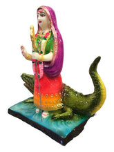 Load image into Gallery viewer, Hindu God Khodiyar Statue Idol For Home Temple Home DecorOrange