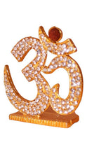 Load image into Gallery viewer, Hindu Religious Symbol OM Idol for Home,Car,Office ( 2cm x 1.5cm x 0.5cm) Gold