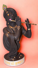 Load image into Gallery viewer, Lord Krishna,Bal gopal Statue,Home,Temple,Office decore(16cm x7.5cm x7.5cm)Black