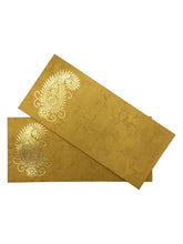 Load image into Gallery viewer, Envelopes Envelope Money holder Diwali Wedding Gift Card Pack of 10 Light Yellow