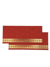 Load image into Gallery viewer, Envelopes Envelope Money holder Diwali Wedding Gift Card Pack of 10 Red