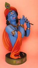 Load image into Gallery viewer, Lord Krishna,Bal gopal Statue,Home,Temple,Office decore (16cm x7.5cm x7.5cm)Blue