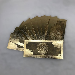 Envelopes Envelope Money holder Diwali Wedding Gift Card Pack of 10 Gold