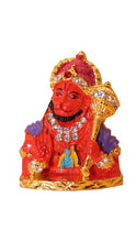 Load image into Gallery viewer, Lord Bahubali Hanuman Idol for home,car decore (1.5cm x 1.3cm x 0.5cm) Orange