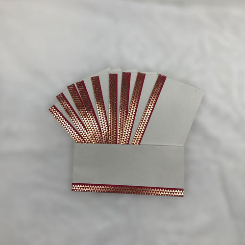 Envelopes Envelope Money holder Diwali Wedding Gift Card Pack of 10 White