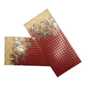 Envelopes Envelope Money holder Diwali Wedding Gift Card Pack of 10 Red