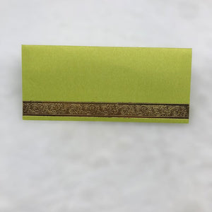 Envelopes Envelope Money holder Diwali Wedding Gift Card Pack of 10 Green