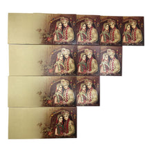 Load image into Gallery viewer, Envelopes Envelope Money holder Diwali Wedding Gift Card Pack of 10 grey &amp; cream