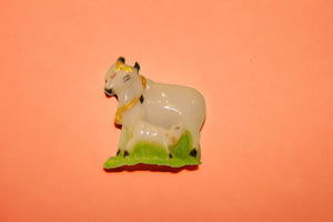 Cow with Calf Vastu,Positive Energy for Home offers Wealth,Prosperity White