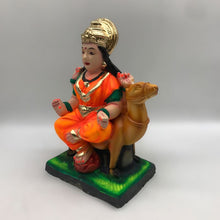 Load image into Gallery viewer, Ambe maa,Ambaji, Durga ma, Bengali Durga ma statue,idol,murti,mud idol Orange