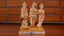 Load image into Gallery viewer, Lord Ram Darbar statue for Home/Office decoration (11cm x 8cm x 4.5cm) White