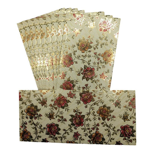 Envelopes Envelope Money holder Diwali Wedding Gift Card Pack of 10 White