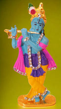 Load image into Gallery viewer, Lord Krishna,Bal gopal Statue,Home,Temple,Office decore(3.3cm x1.5cm x0.8cm)Blue