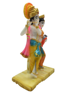 Radha Krishna,Radha Kanha Statue,for Home,office,temple,diwali Pooja Multi color