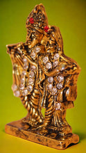 Load image into Gallery viewer, Radha Krishna Idol Showpiece Murti Gifts Home Decor (2.5cm x 1.5cm x 0.5cm) Gold