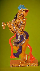 Lord Krishna,Bal gopal Statue,Home,Temple,Office decore(2cm x1cm x0.5cm)Mixcolor