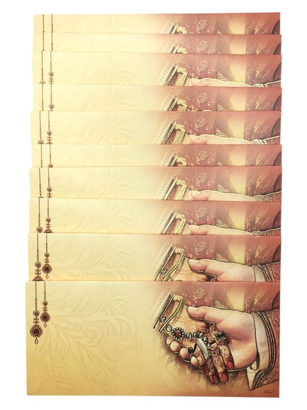 Envelopes Envelope Money holder Diwali Wedding Gift Card Pack of 10 Ivory