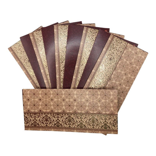 Envelopes Envelope Money holder Diwali Wedding Gift Card Pack of 10 Brown