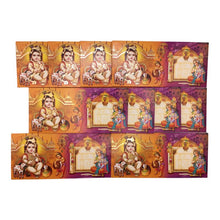 Load image into Gallery viewer, Envelopes Envelope Money holder Diwali Wedding Gift Card Pack of 10 Yellow pink