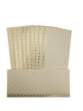 Load image into Gallery viewer, Envelopes Envelope Money holder Diwali Wedding Gift Card Pack of 10 White