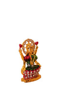 Load image into Gallery viewer, Laxmi Hindu God Hindu God laxmi fiber idol ( 1.5cm x 0.8cm x 0.3cm) Gold