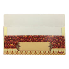 Load image into Gallery viewer, Envelopes Envelope Money holder Diwali Wedding Gift Card Pack of 10 Red &amp; Yellow