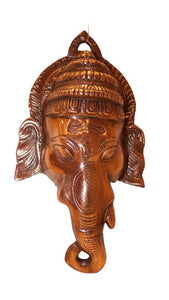 GANESH WALL HANGING SHOWPIECE FIGURINE STATUE FOR HOME DECOR Copper