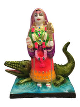 Load image into Gallery viewer, Hindu God Khodiyar Statue Idol For Home Temple Home DecorOrange