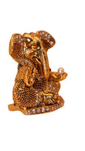 Load image into Gallery viewer, Ganesh Bhagwan Ganesha Statue Ganpati for Home Decor Gold