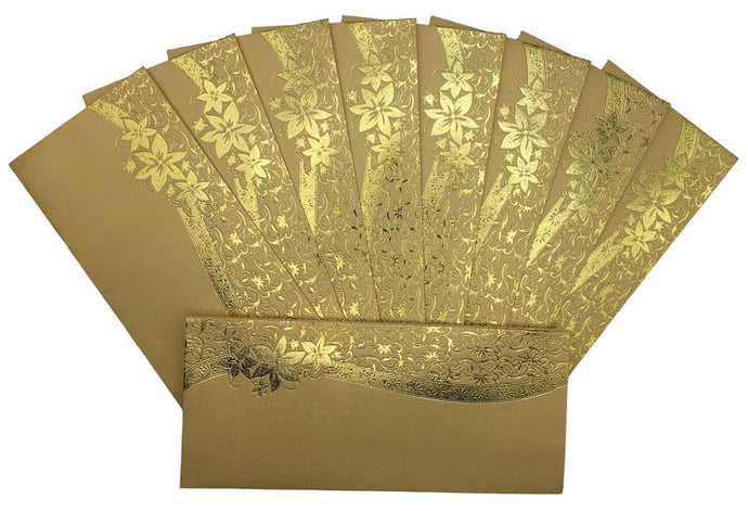 Envelopes Envelope Money holder Diwali Wedding Gift Card Pack of 10 Off yellow