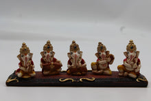 Load image into Gallery viewer, Ganesh Musical Band resin statue, 1061