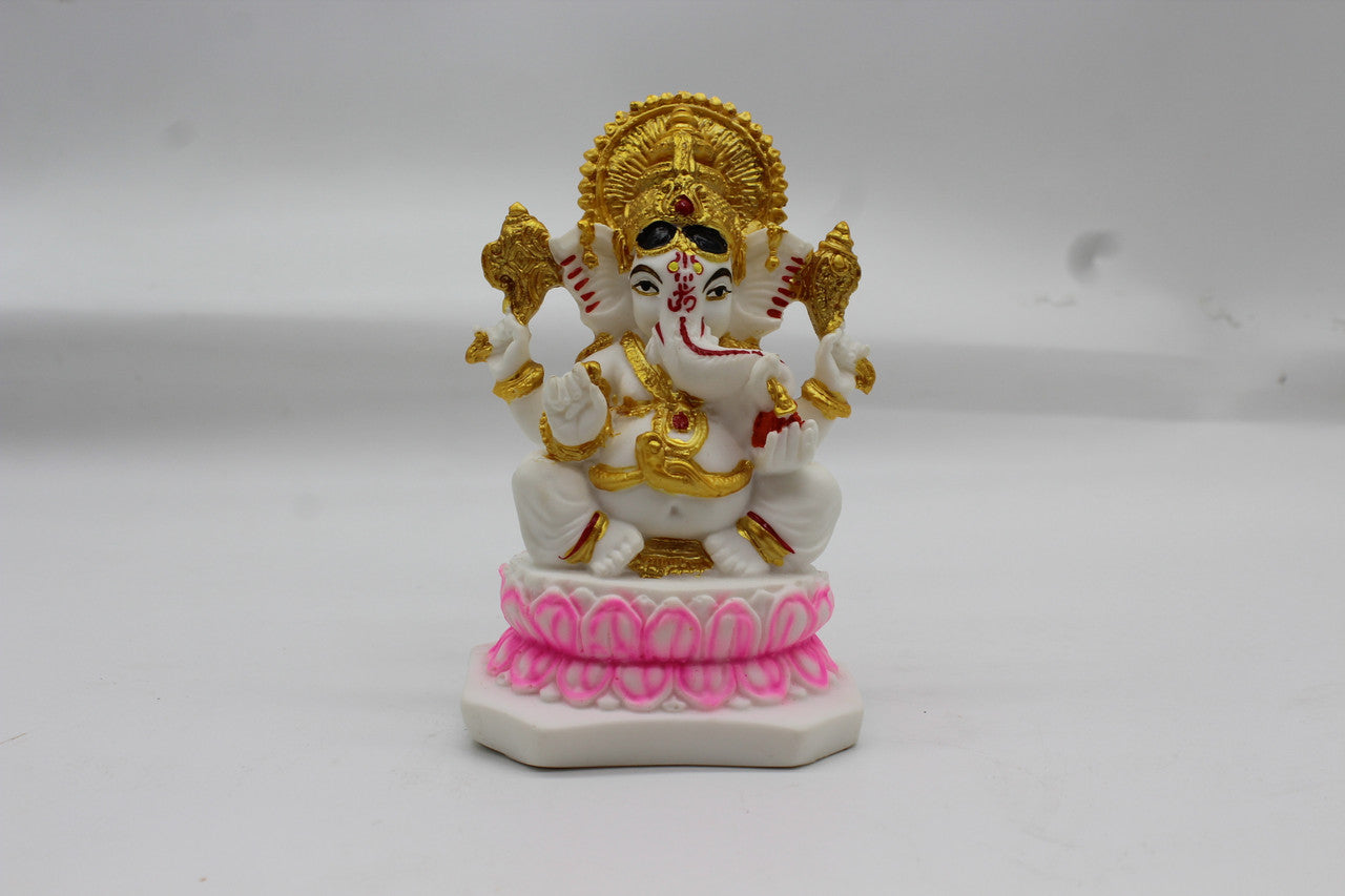 Ganesh resin/fibre statue, 1001
